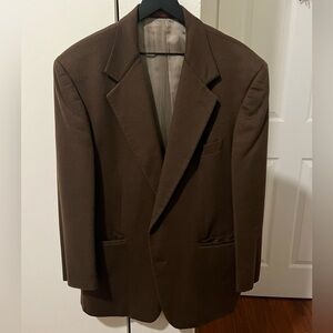 Chocolate Brown Men's Loro Piana Cashmere Blazer